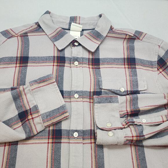 The North Face Men's Flannel Button Up Shirt Sz XXL - Picture 1 of 7